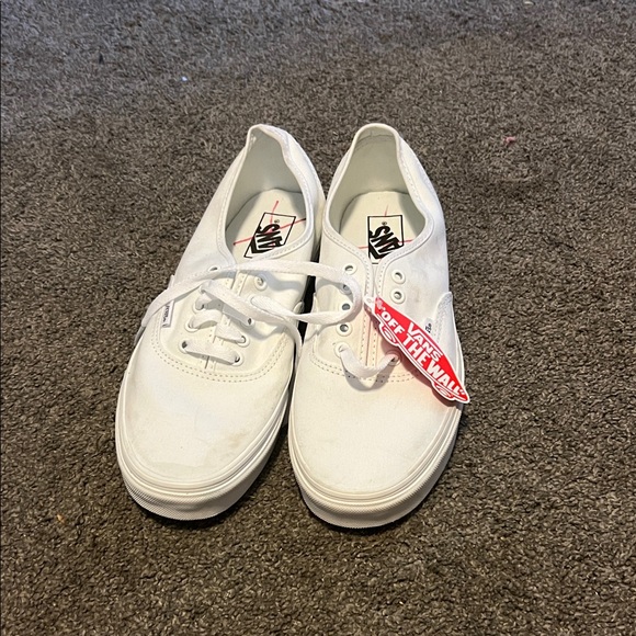 Vans Other - Vans Classic White Lace-Up Sneakers